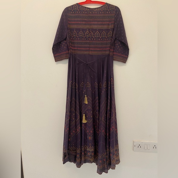 Aurelia purple Anarkali very good condition - Picture 7 of 8